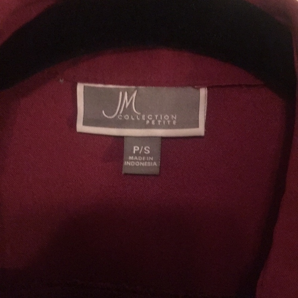 JM Collection Suede Blouse - Picture 4 of 6